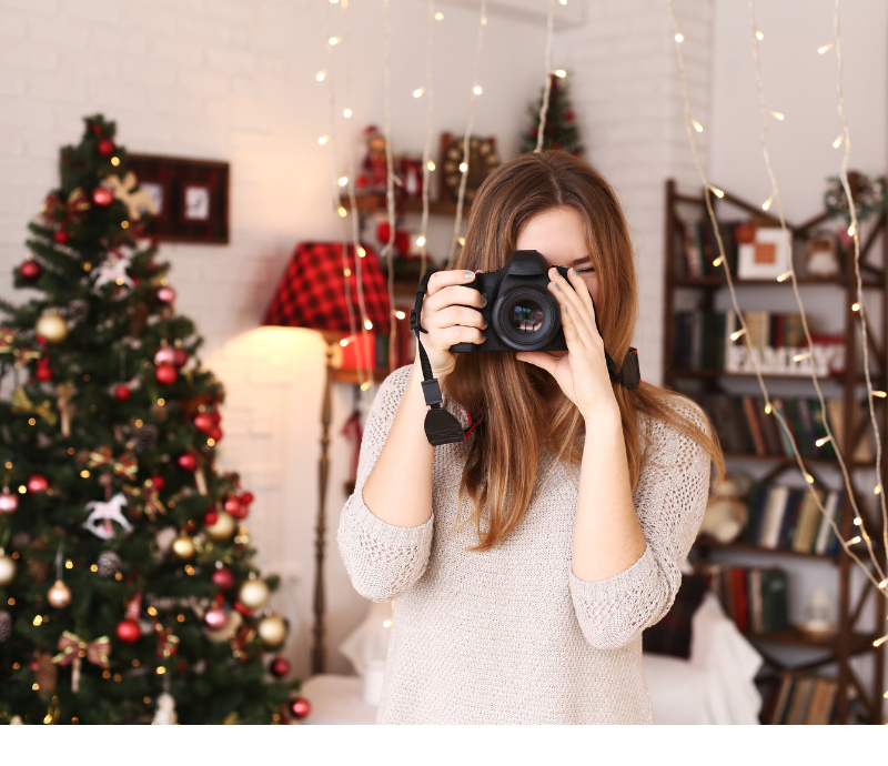 How to photograph your Christmas tree and decorations