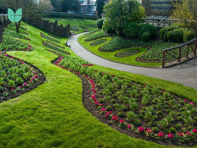 Green as a garden unifier